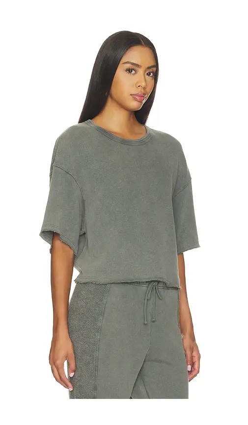 American Vintage Bepow Cropped Tee | Thumbnail 2 American Vintage Bepow Cropped Tee | Thumbnail 2