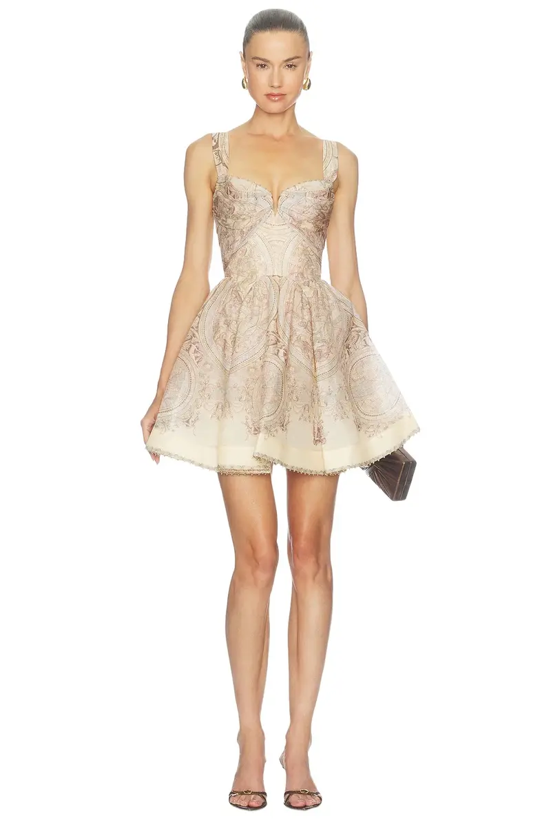 Zimmermann Ascent Drape Mini Dress