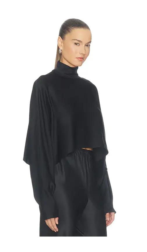 Lapointe Satin Caftan Top | Thumbnail 2 Lapointe Satin Caftan Top | Thumbnail 2
