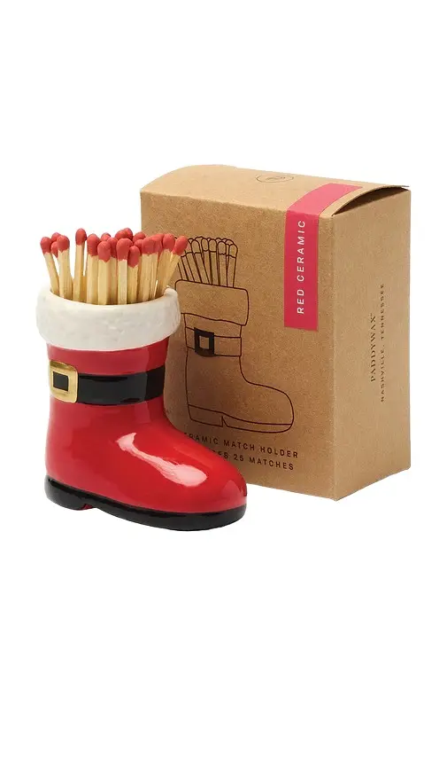 Paddywax Santa Boot Christmas Matches
