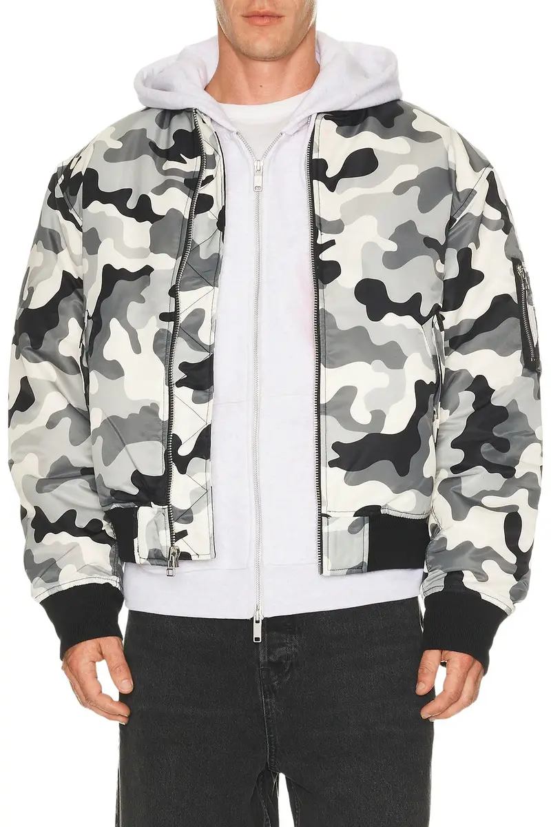 HUF Olympia Camo Flight Jacket