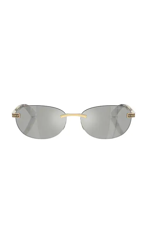 Versace Oval Sunglasses