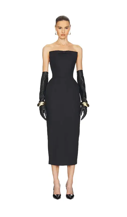 Helsa The S Curve Dress With Bow