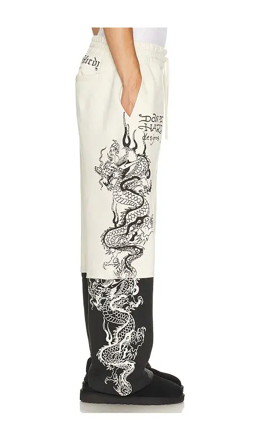 Ed Hardy Japan Lion Rhinestone Hang Sweatpant | Thumbnail 2 Ed Hardy Japan Lion Rhinestone Hang Sweatpant | Thumbnail 2