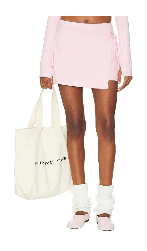 Runaway The Label Katia Wrap Side Tie Skort