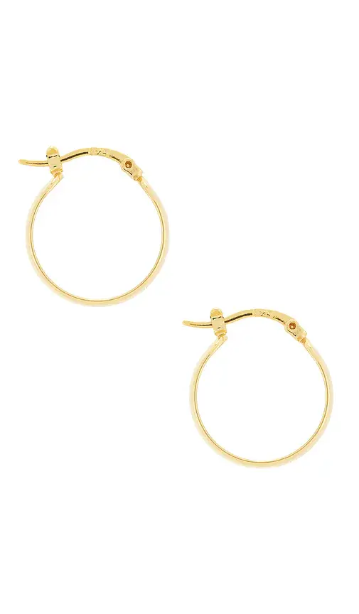 Casa Clara Chenille Hoop Earrings | Thumbnail 2