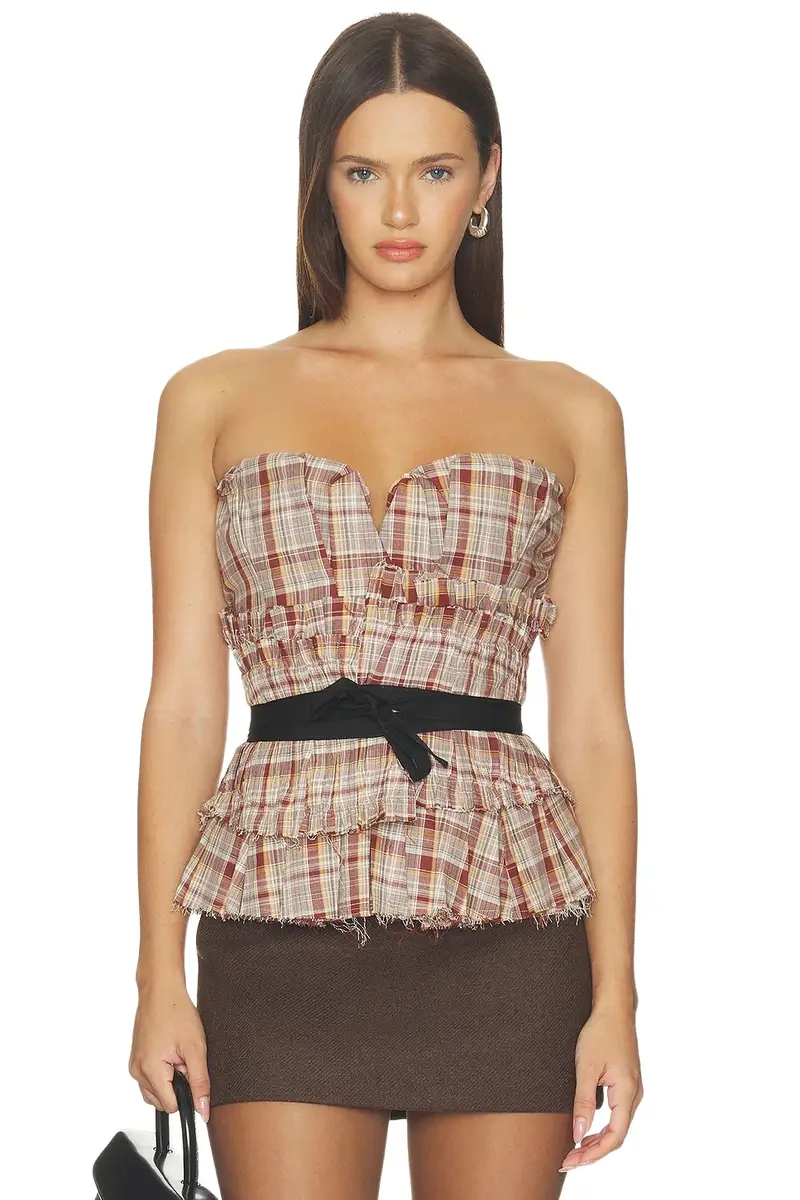V. Chapman X Kristopher Brock Madrid Top