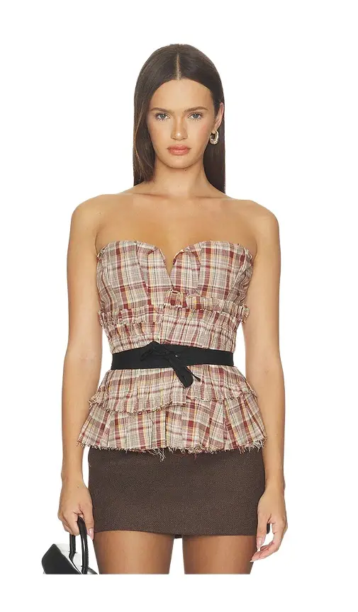 V. Chapman X Kristopher Brock Madrid Top