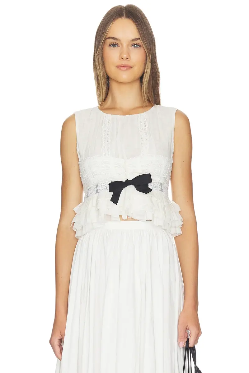 V. Chapman X Kristopher Brock Almeria Top