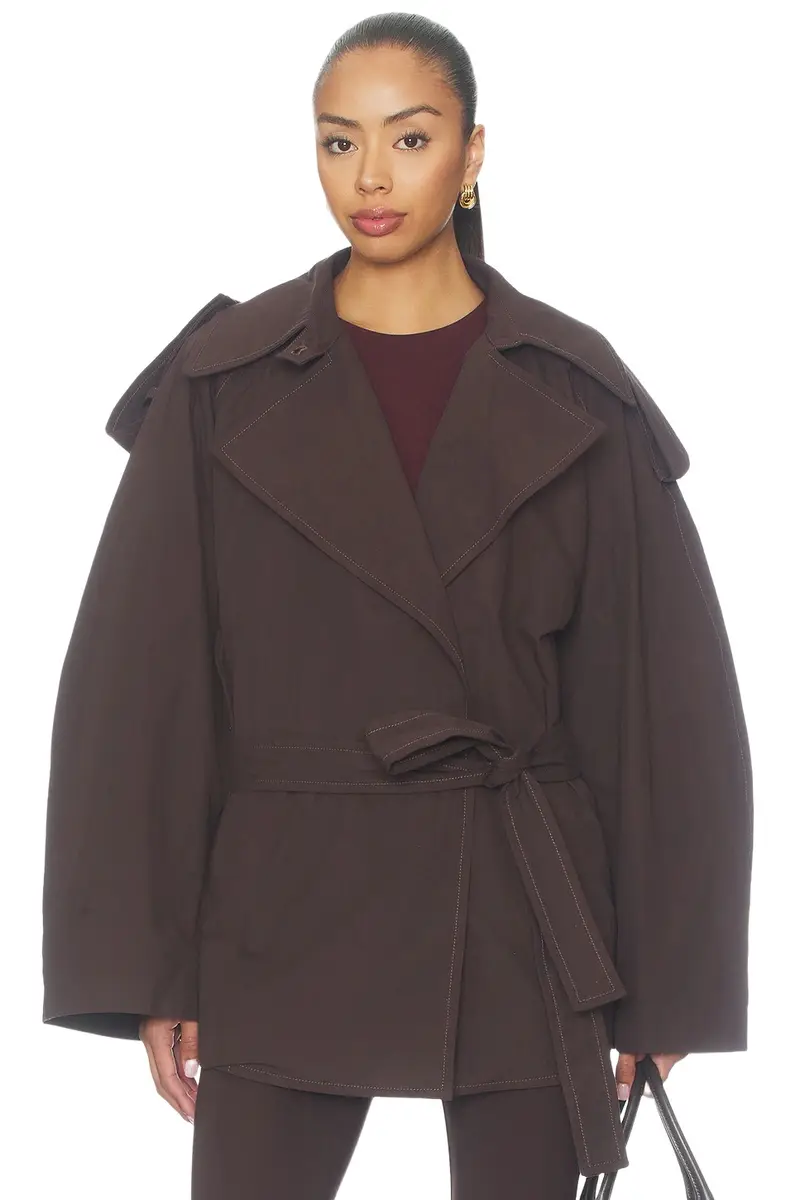 Cooper Cropped Trench Jacket Cooper Cropped Trench Jacket