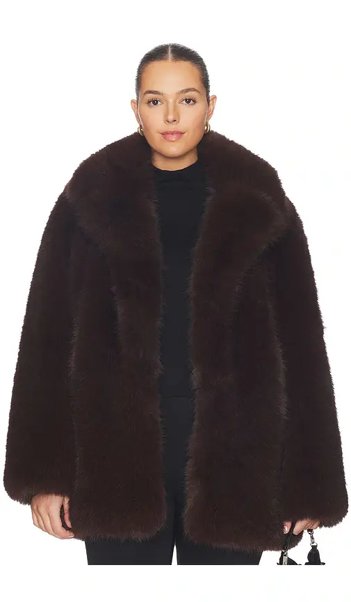 L'Academie Gamine Faux Fur Jacket | Thumbnail 2 L'Academie Gamine Faux Fur Jacket | Thumbnail 2