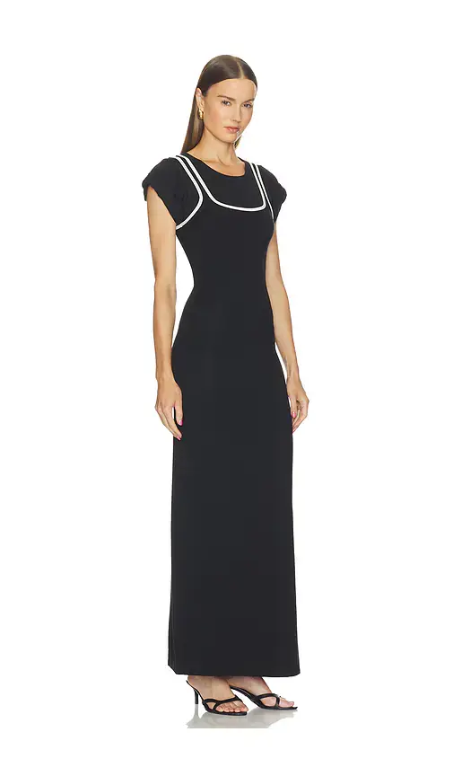 THE LINE BY K Franz Maxi Short Sleeve Dress | Thumbnail 2 THE LINE BY K Franz Maxi Short Sleeve Dress | Thumbnail 2