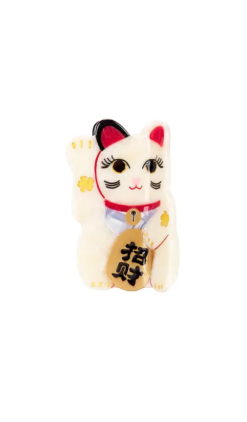 Hand-Painted Maneki-Neko Cat Claw Hair Clip Hand-Painted Maneki-Neko Cat Claw Hair Clip