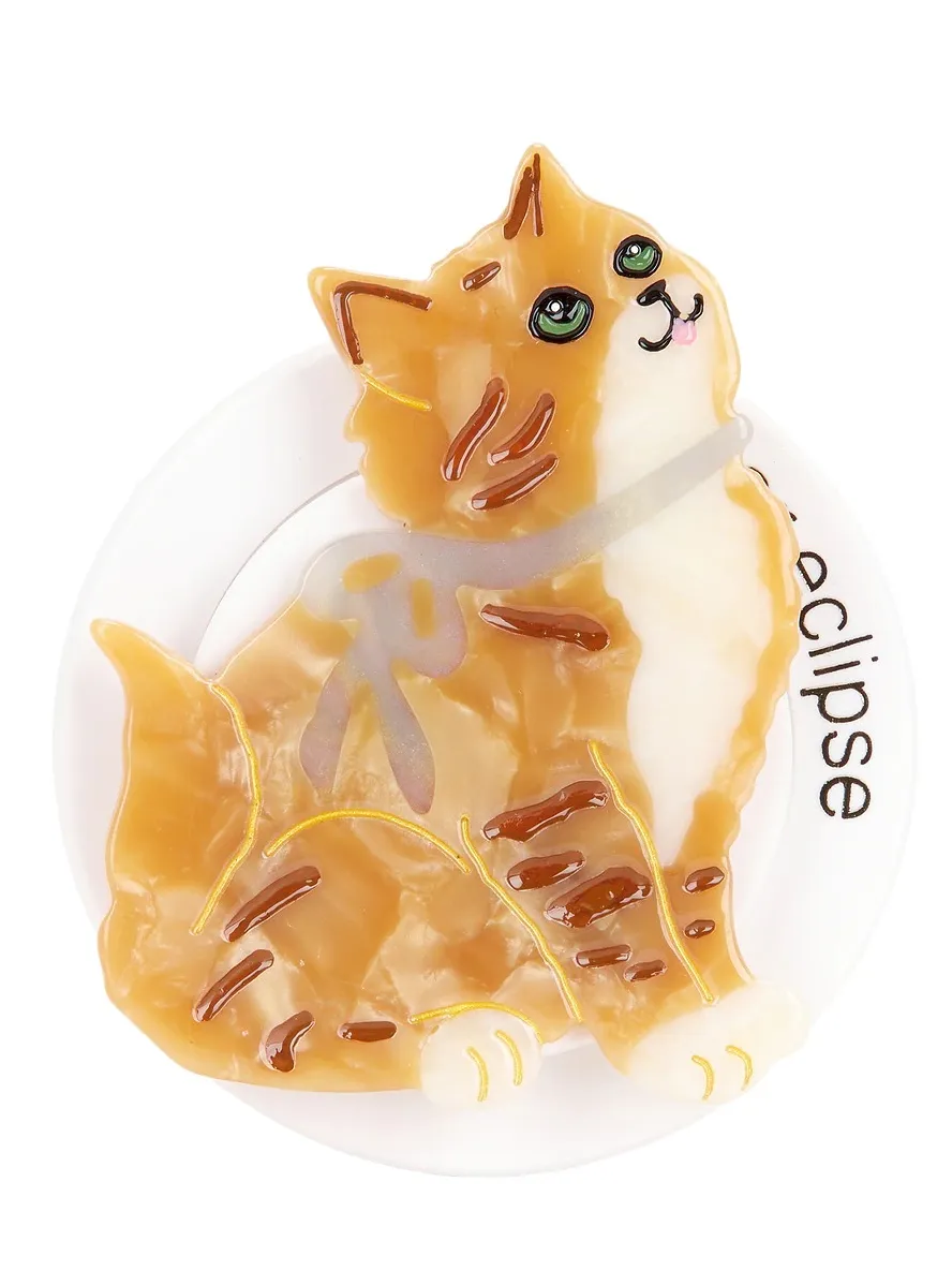 Hand-Painted Kyoto Kitten Grip Charm Hand-Painted Kyoto Kitten Grip Charm
