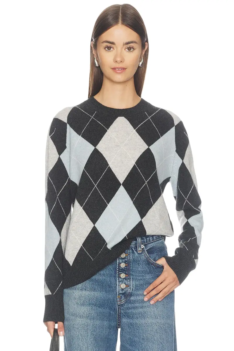 Cashmere Argyle Sweater Cashmere Argyle Sweater