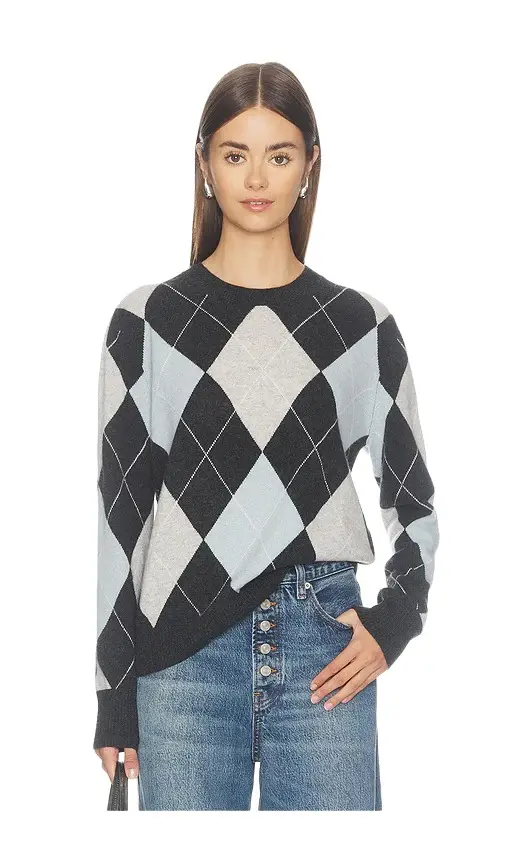 Cashmere Argyle Sweater Cashmere Argyle Sweater
