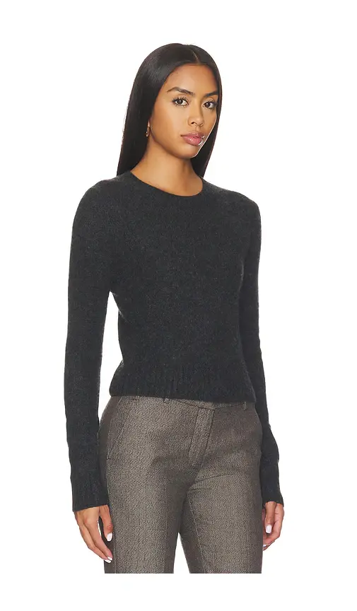 ENZA COSTA Cashmere Shrunken Crew | Thumbnail 2 ENZA COSTA Cashmere Shrunken Crew | Thumbnail 2