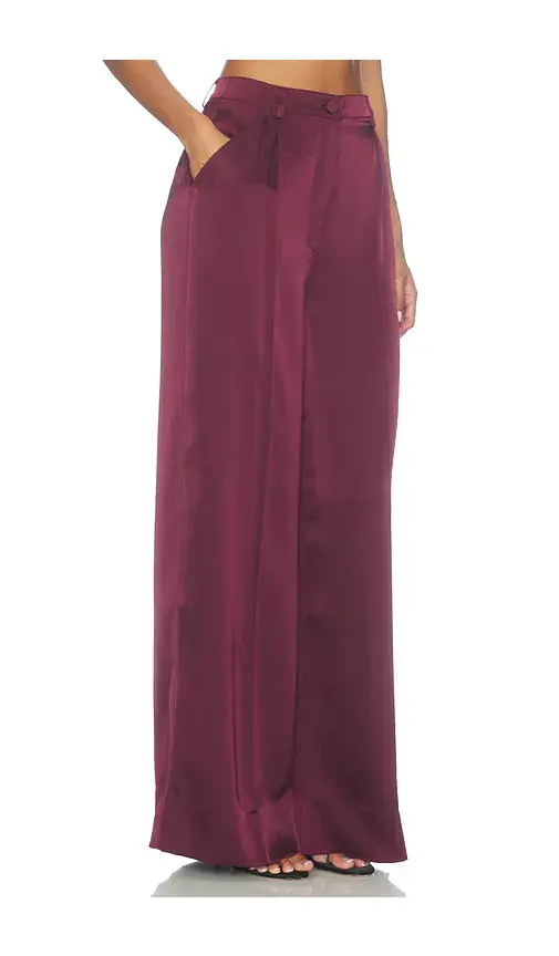 Amur Marley Satin Pant | Thumbnail 2 Amur Marley Satin Pant | Thumbnail 2