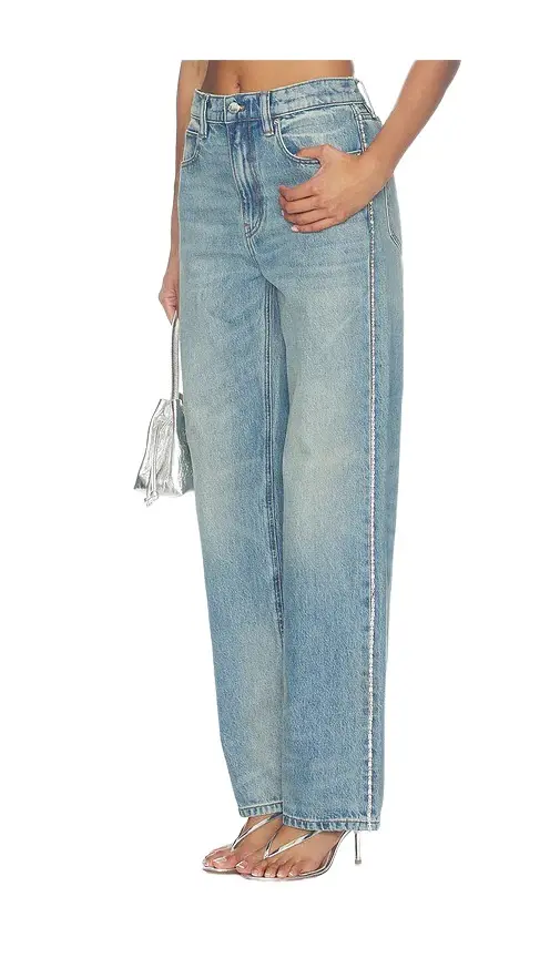 Ez Jeans With Embellished Chain
