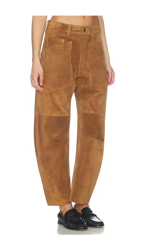 Nili Lotan Shon Suede Pant | Thumbnail 2 Nili Lotan Shon Suede Pant | Thumbnail 2