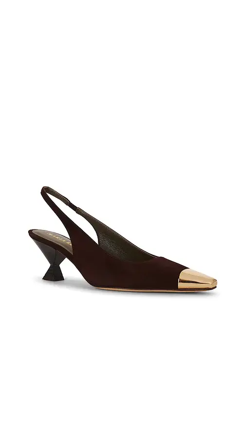 Maria Luca Penelope Suede Slingback Pump | Thumbnail 2