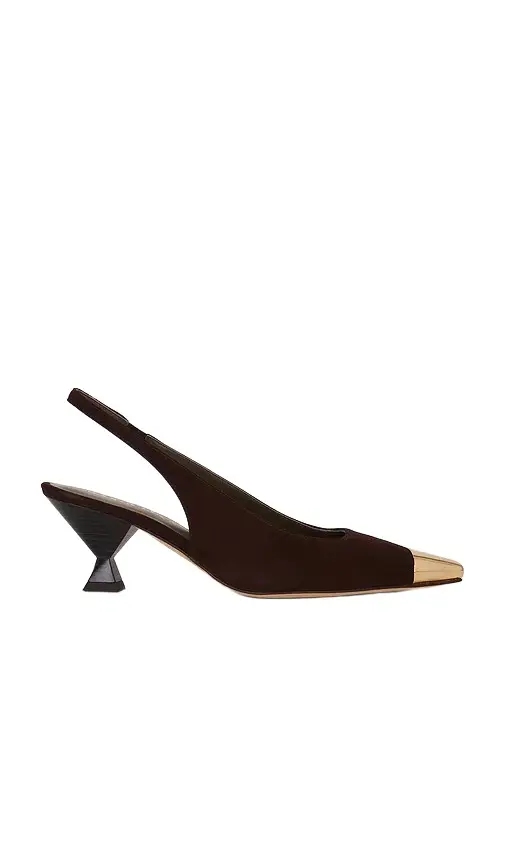 Maria Luca Penelope Suede Slingback Pump