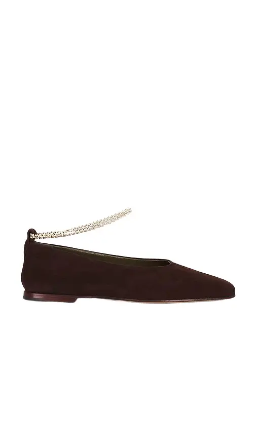 Maria Luca Augusta Suede Ballerina