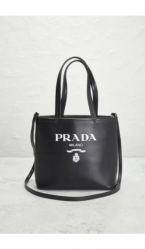 Prada Vitello Logo Tote Bag | Thumbnail 2