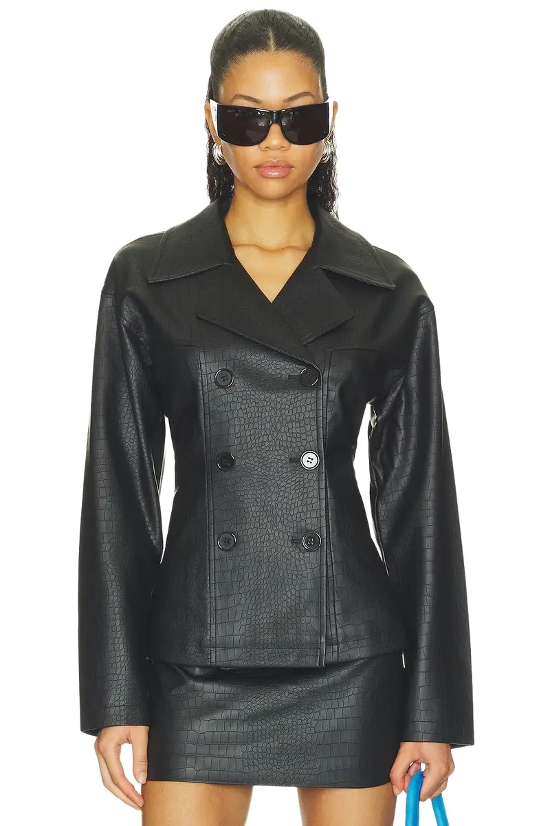 Caroline Faux Leather Jacket Caroline Faux Leather Jacket