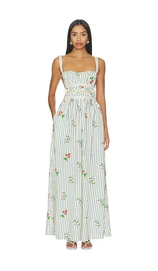 Agua Bendita Ameli Basket Dress