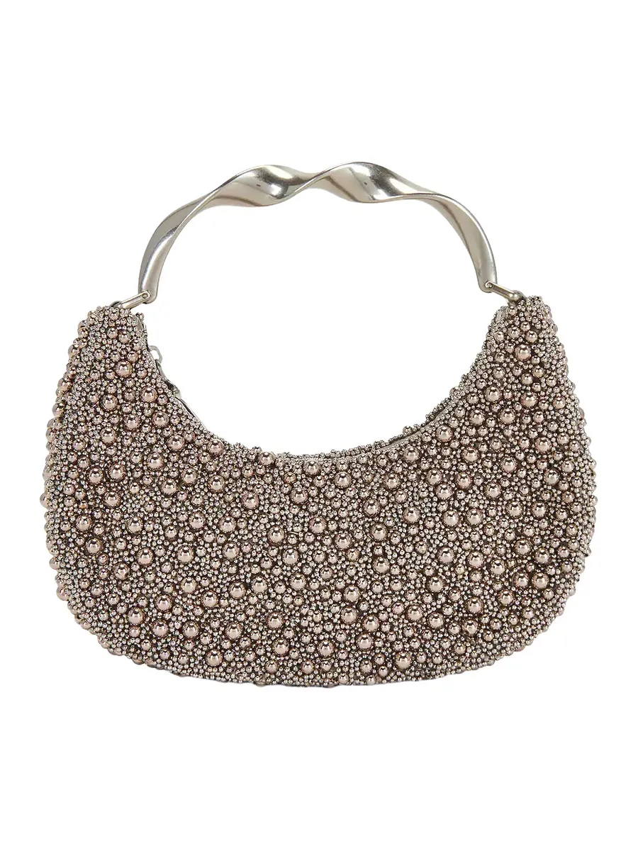 Simkhai Evelyn Twist Top Handle Bag