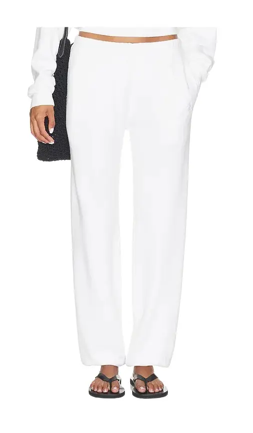 ÉTERNE French Terry Boyfriend Pocket Sweatpant