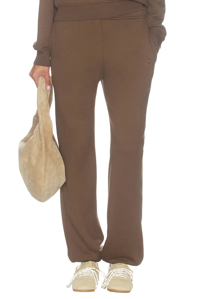 ÉTERNE French Terry Boyfriend Pocket Sweatpant