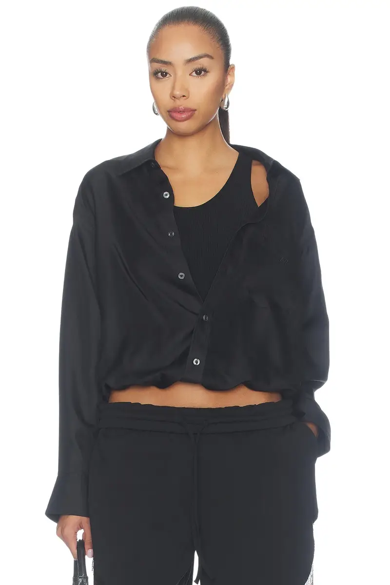 Pre-styled Cami Top With Shirt Pre-styled Cami Top With Shirt