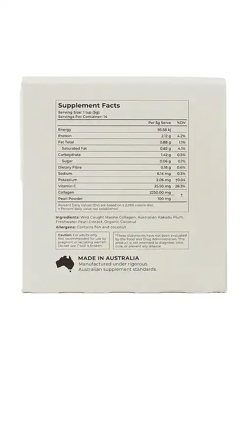 Par Olive Organic Coconut Pearl Marine Collagen Superpowder Travel Set | Thumbnail 2