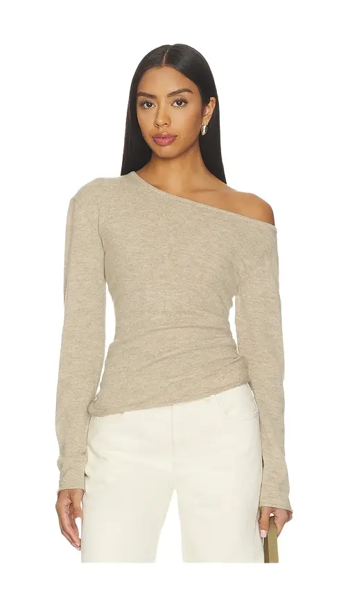 Helmut Lang Draped Asym Top