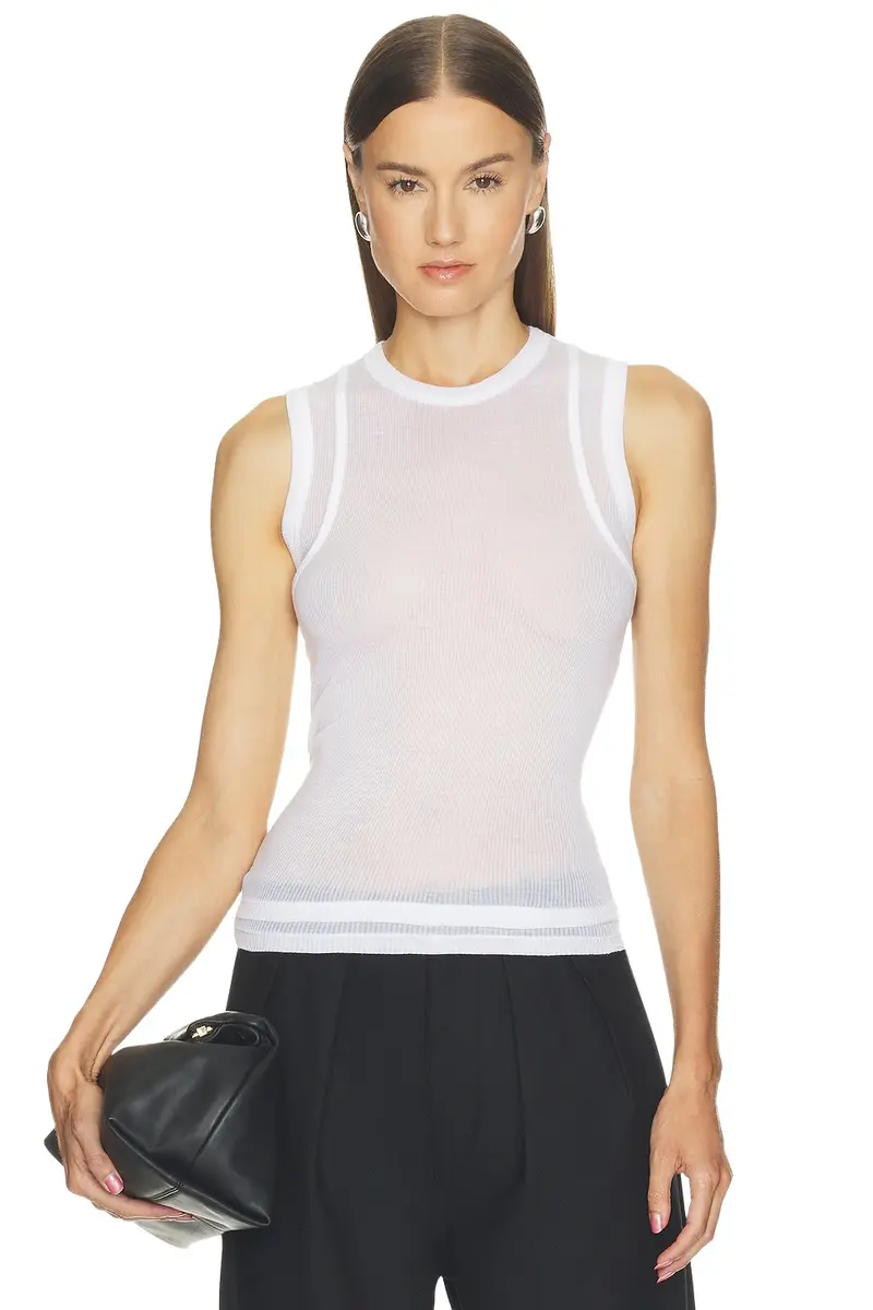 Helmut Lang Layer Muscle T Sheer