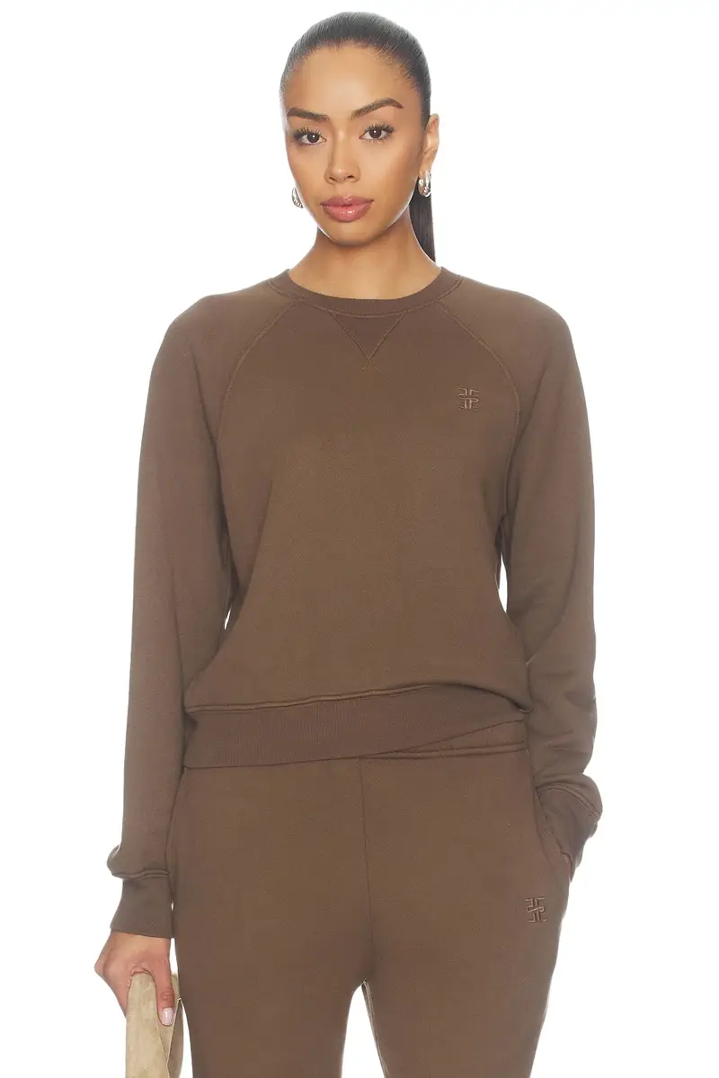French Terry Shrunken V-stitch Raglan