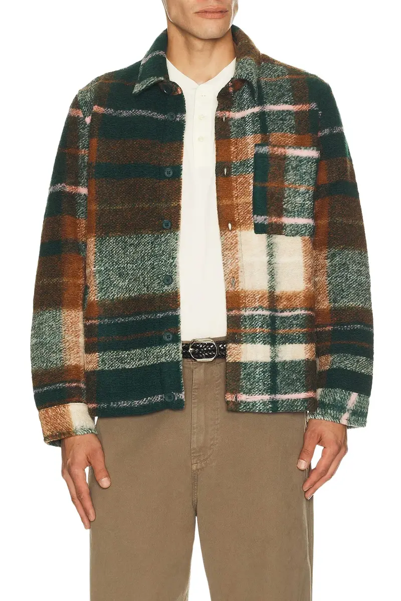 Percival Knowles Check Overshirt
