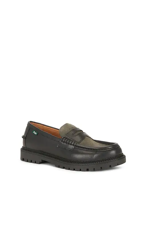 Polo Ralph Lauren Jett Penny Leather & Suede Casual Shoe | Thumbnail 2 Polo Ralph Lauren Jett Penny Leather & Suede Casual Shoe | Thumbnail 2