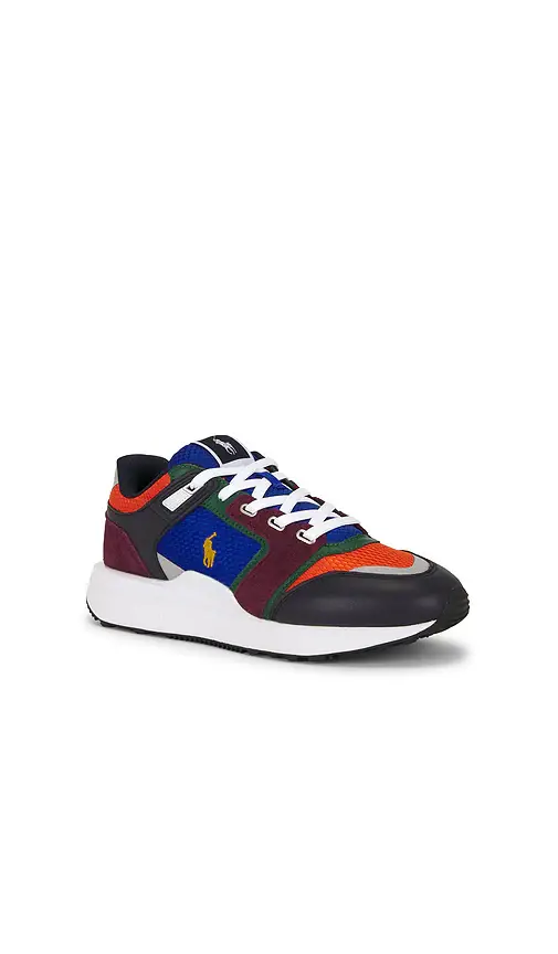 Polo Ralph Lauren Train 89 V2 Leather & Suede Low Top Sneaker | Thumbnail 2 Polo Ralph Lauren Train 89 V2 Leather & Suede Low Top Sneaker | Thumbnail 2