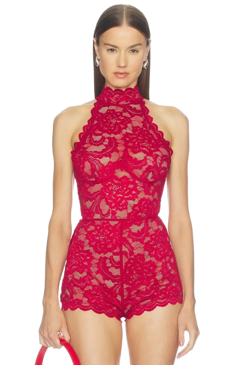 Delphine Lace Bodysuit