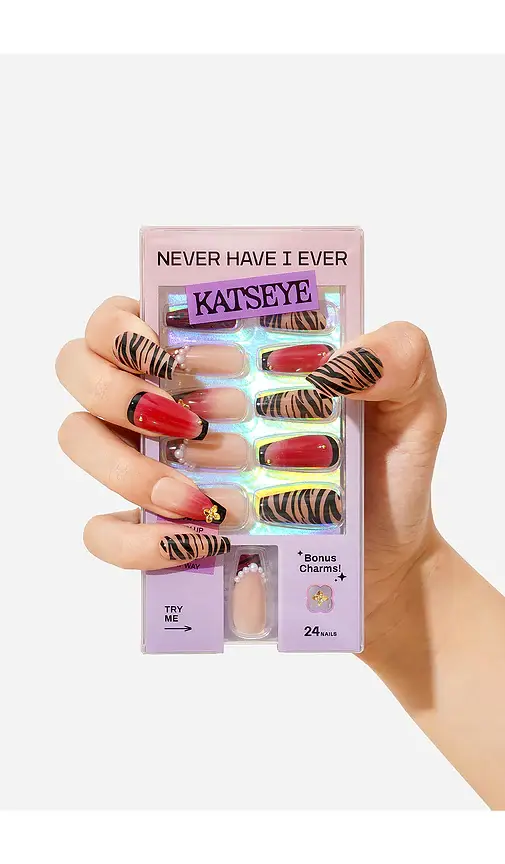 Never Have I Ever X KATSEYE Press-On Nails | Thumbnail 2