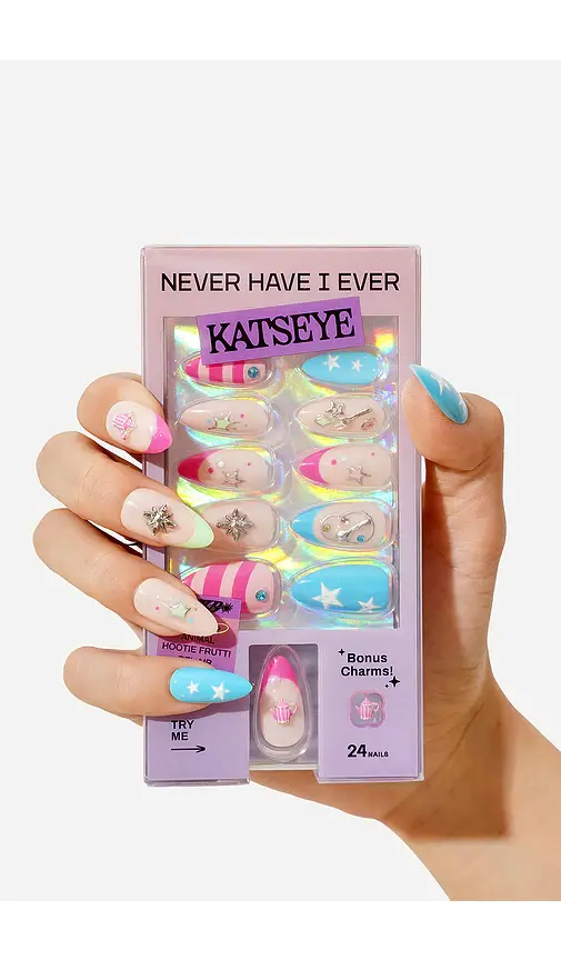 Never Have I Ever X KATSEYE Press-On Nails | Thumbnail 2