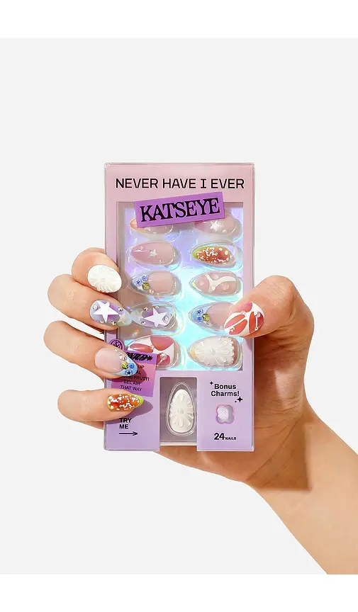 Never Have I Ever X KATSEYE Press-On Nails | Thumbnail 2