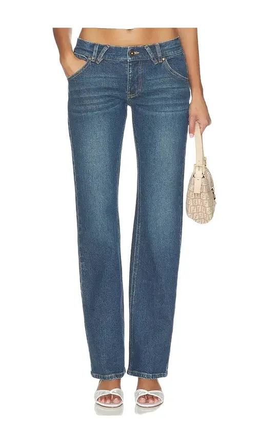 Frankies Bikinis X Devon Lee Carlson Sassy Denim Jean