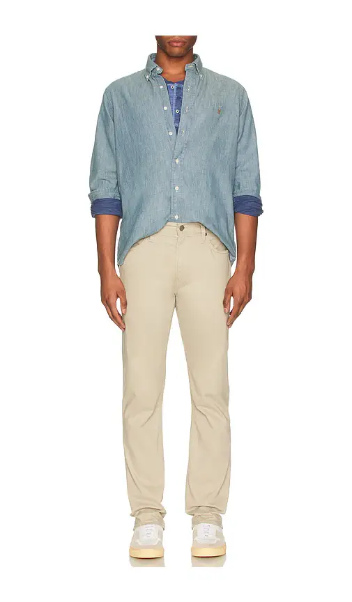 Polo Ralph Lauren Long Sleeve Chambray Sport Shirt | Thumbnail 2 Polo Ralph Lauren Long Sleeve Chambray Sport Shirt | Thumbnail 2