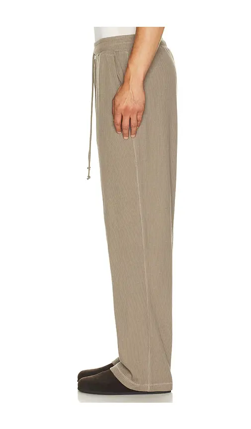 Skims Waffle Straight Leg Pant | Thumbnail 2