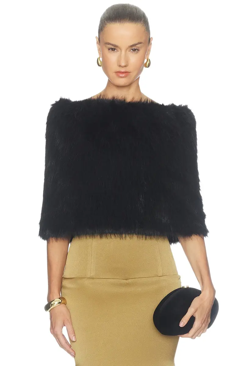 Pascale Faux Fur Shawl Pascale Faux Fur Shawl