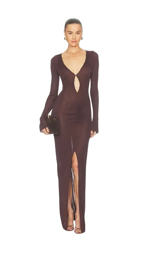 DE LA VALI Elisia Maxi Dress